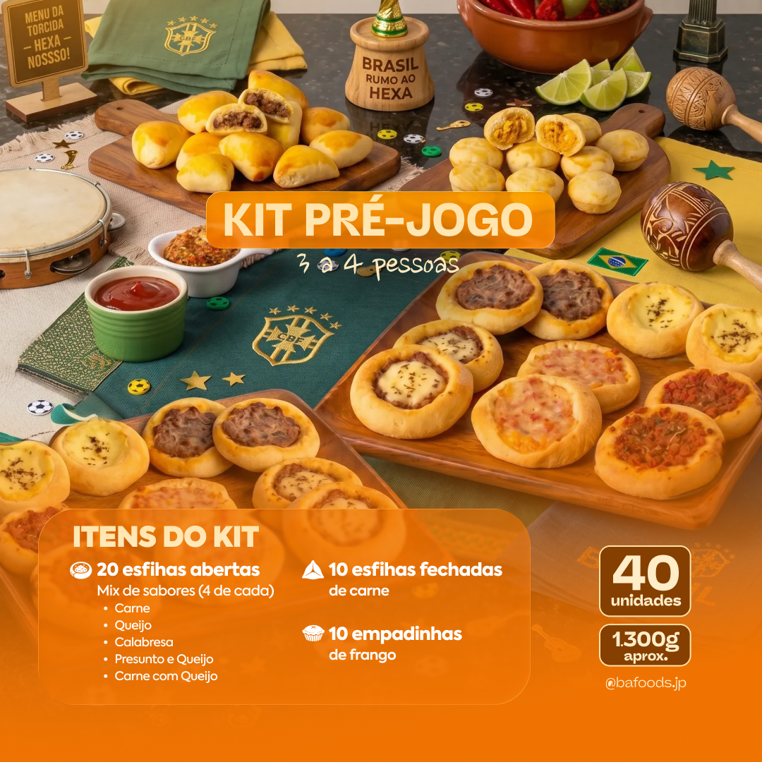 Pre‑Match Kit 🇧🇷 | Serves 3–4 people