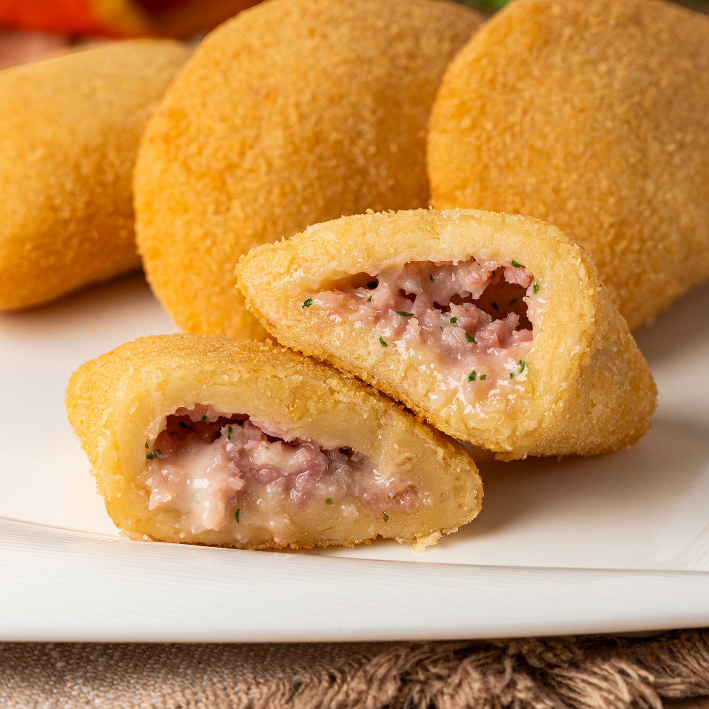 Risoles de presunto e queijo 100g - 5 unidades