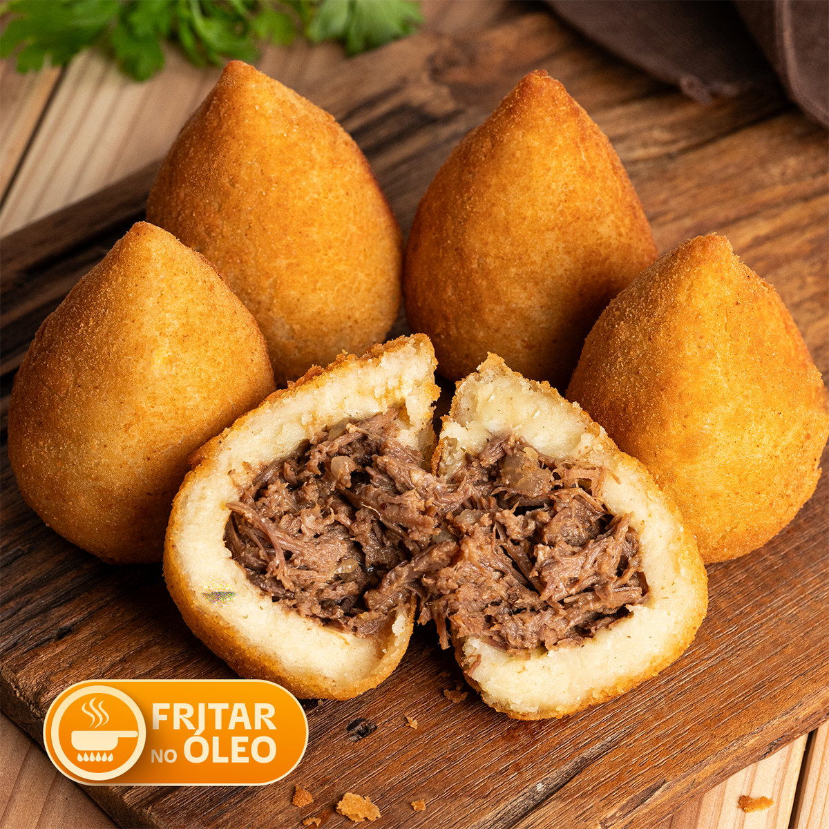 Coxinha de Costela 100g - 5 unidades