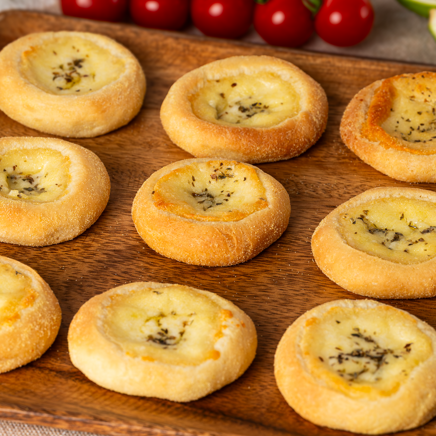 Esfiha aberta de queijo 40g