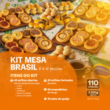 Kit mesa Brasil 🇧🇷 | Serve 8-10 pessoas