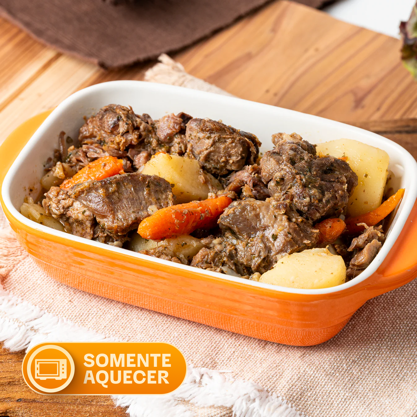 Músculo Cozido com Batata e Cenoura - 300g