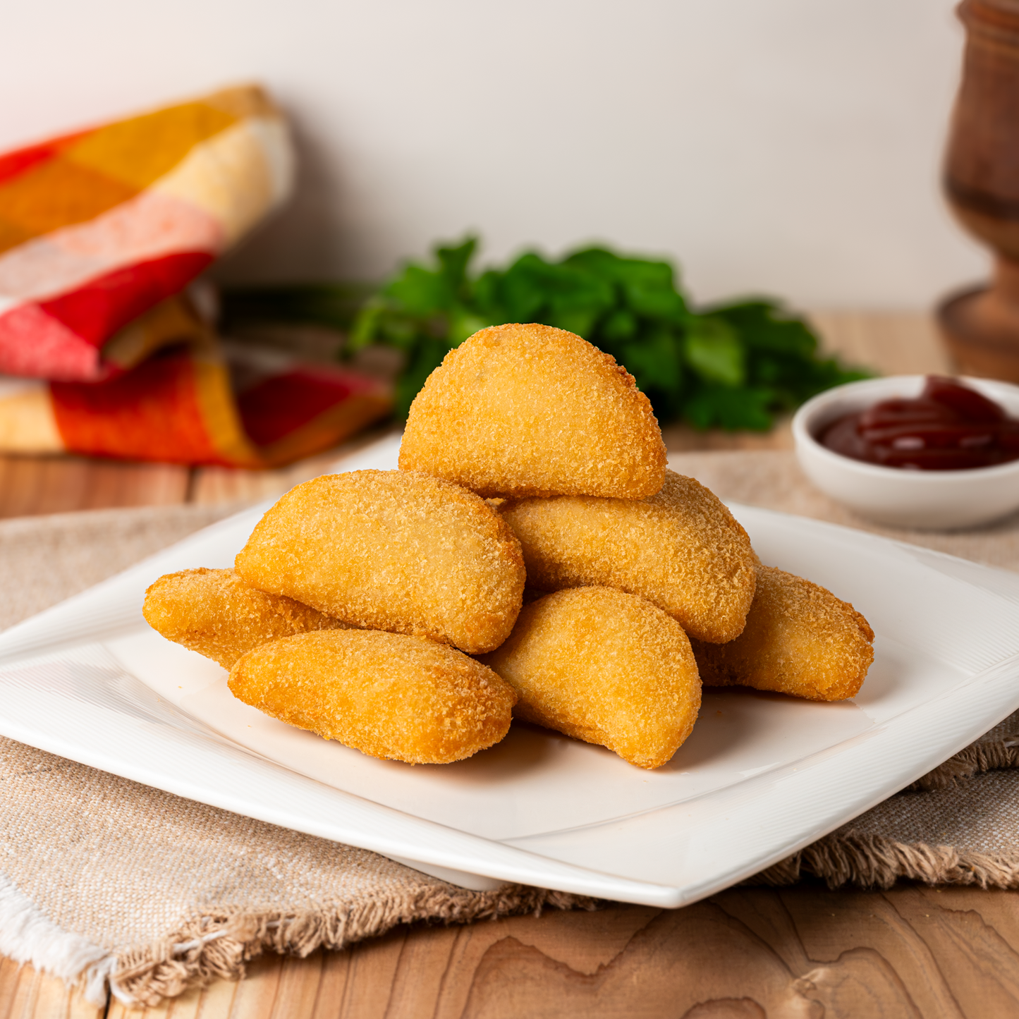 Risoles de presunto e queijo 25g