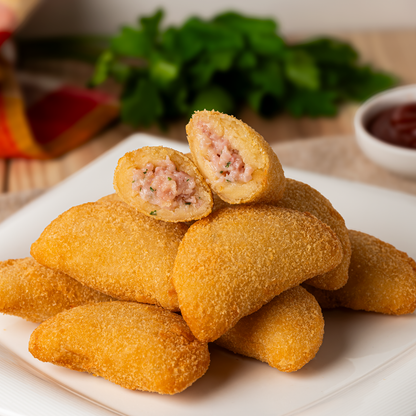 Risoles de presunto e queijo 25g