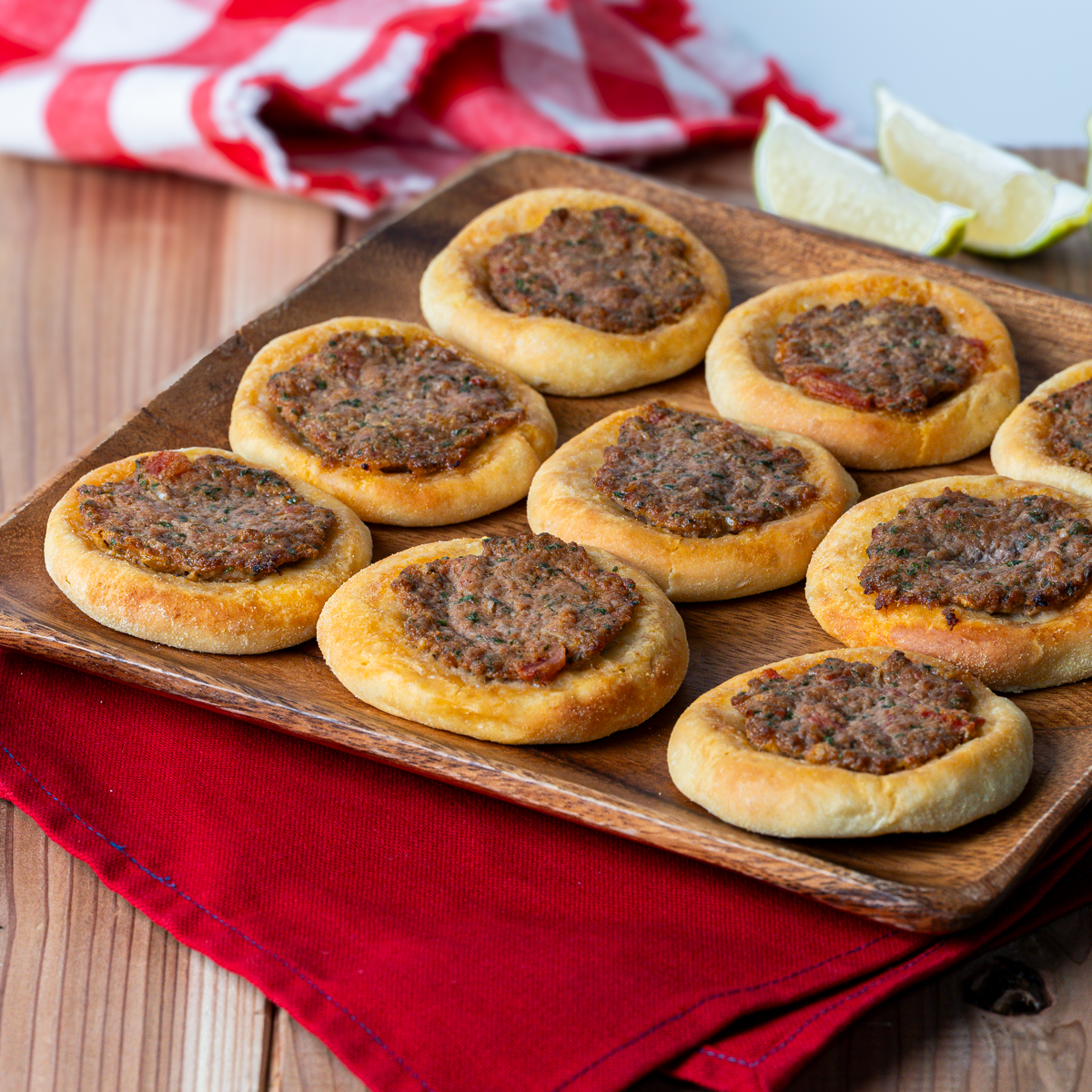 Esfiha aberta de carne 40g