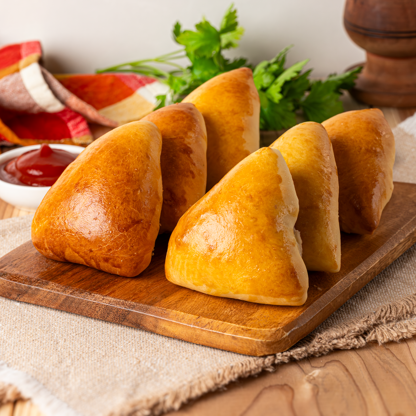 Esfiha fechada de carne 100g